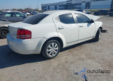 2009 Dodge Avenger Se/Sxt z USA, uszkodzony, nr VIN 1B3LC46B79N528950